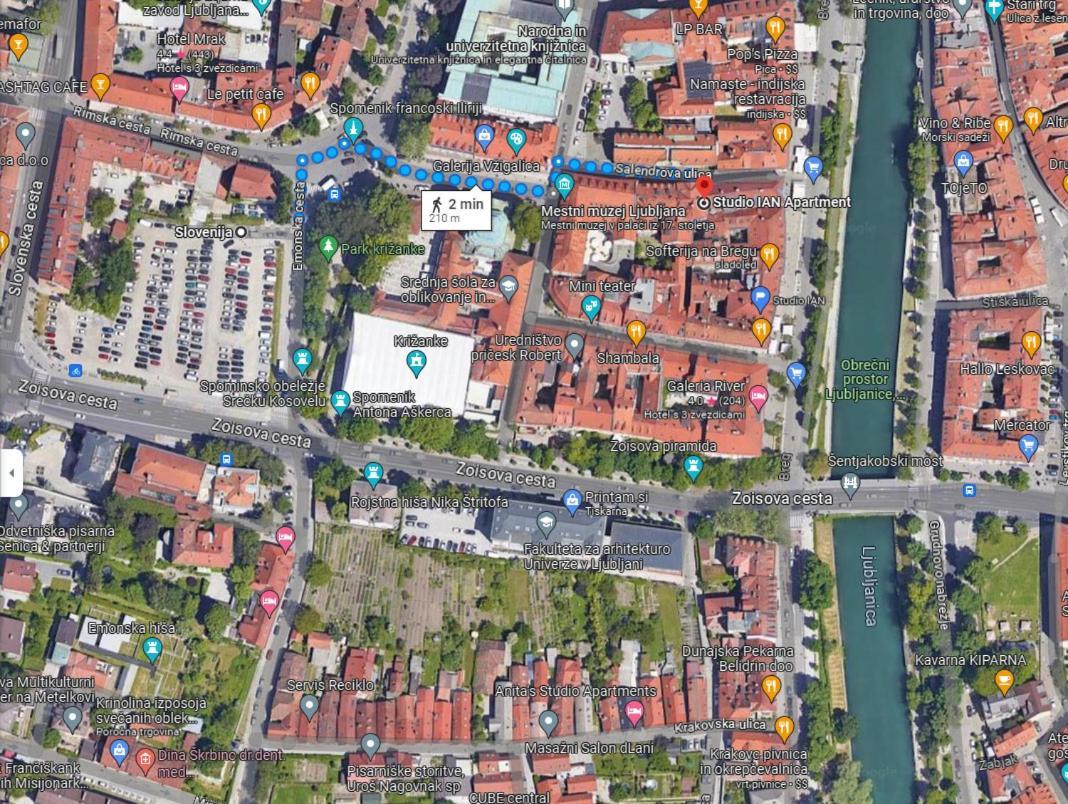 Studio Ian Ljubljana Eksteriør bilde